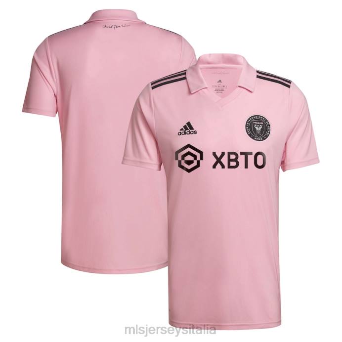 MLS Jerseys Inter Miami CF Adidas Rosa 2022 The Heart Beat Kit Replica Maglia Bianca uomini maglia ZB4R152